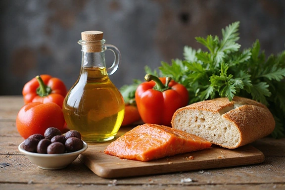 Ingredienti della dieta mediterranea